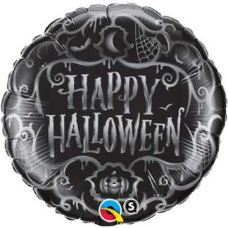 Halloween goth scroll - Giv en ballon