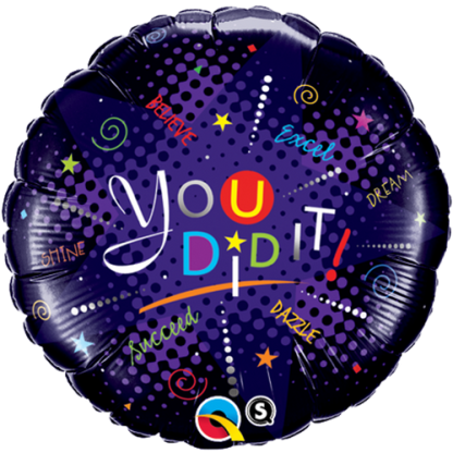 Congratulations, you did it!