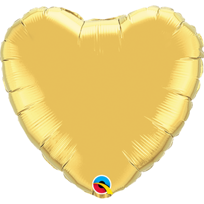 Folie hjerte guld