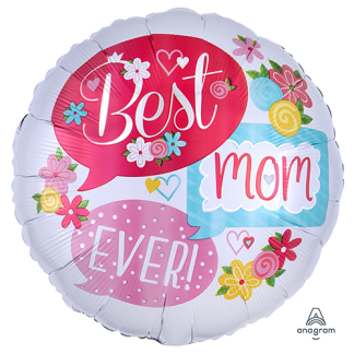 Best mom ever! - Giv en ballon