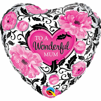 To a wonderful mum - Giv en ballon