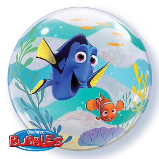 Finding Dory bubble - Giv en ballon