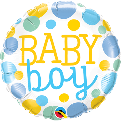 Baby boy folie ballon - Giv en ballon