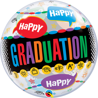 Happy graduation - Giv en ballon