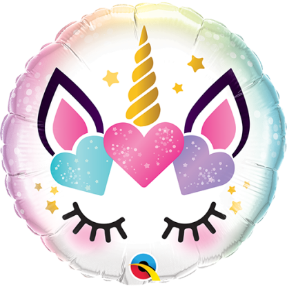 Unicorn eyelashes - Giv en ballon