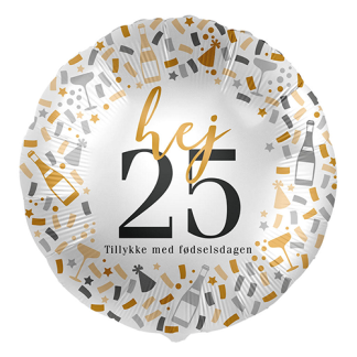 Hej 25 år - Giv en ballon