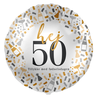Hej 50 år - Giv en ballon