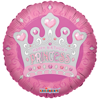 Happy birthday princess - Giv en ballon