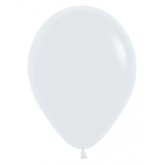 Fashion White 005 - 12" ballon – 50 stk