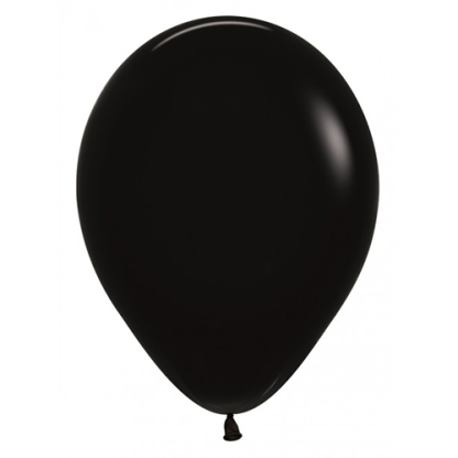 Fashion Black 080 - 12" ballon – 50 stk