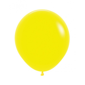 Fashion Yellow 020 - 18" ballon – 25 stk