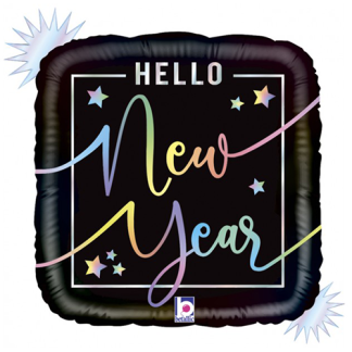 Hello new year - Giv en ballon