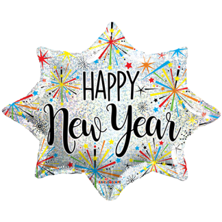 New year explosion - Giv en ballon