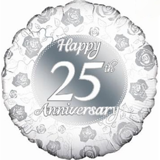 25år Sølvbryllup - Giv en ballon