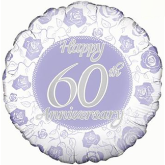 60år Diamantbryllup - Giv en ballon