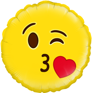 Emoji kys - Giv en ballon