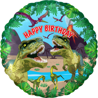 Jurassic dinosaur fødselsdag - Giv en ballon
