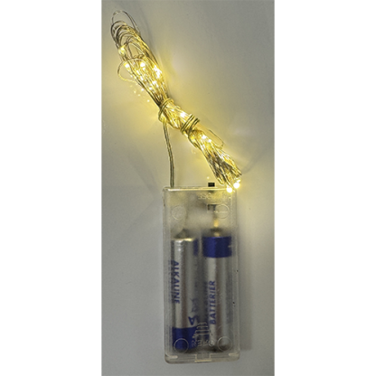 LED wire lys 5m - Hvid