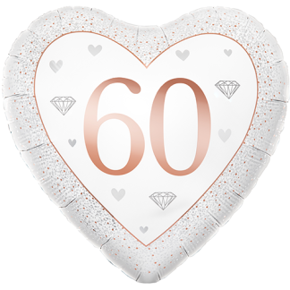 60 år hjerte - Giv en ballon