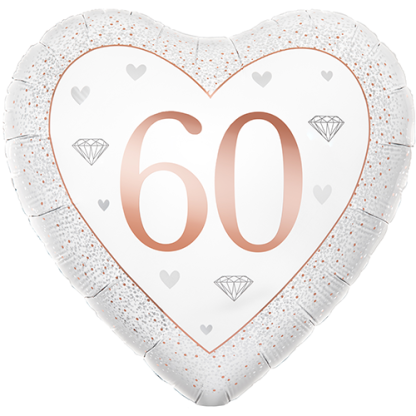 60 år hjerte - Giv en ballon