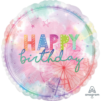 Girl-Chella Happy Birthday - Giv en ballon