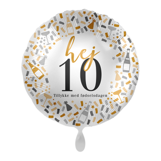 Hej 10 år - Giv en ballon