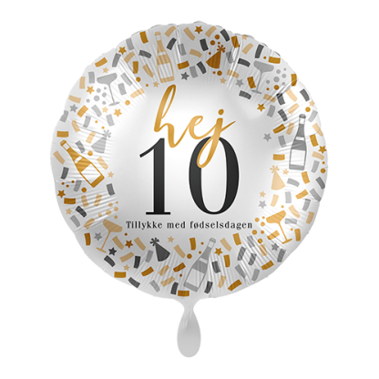 Hej 10 år - Giv en ballon