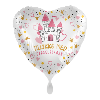 Eventyr Prinsesse - Tillykke med fødselsdagen - Giv en ballon