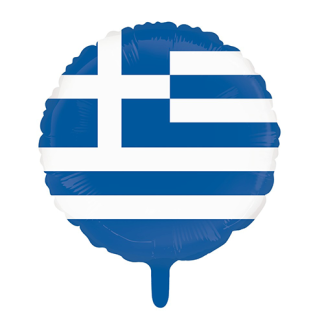 Græsk flag - Giv en ballon