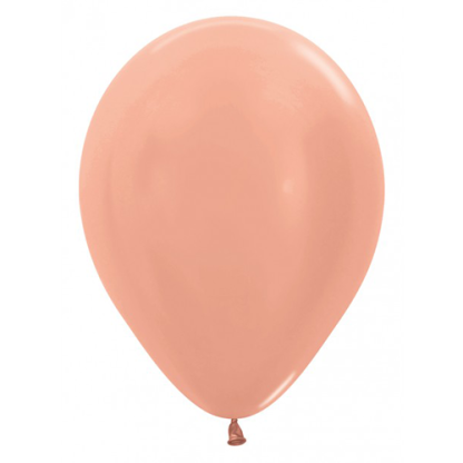 Metallic Rose Gold 568 - 12" ballon – 50 stk